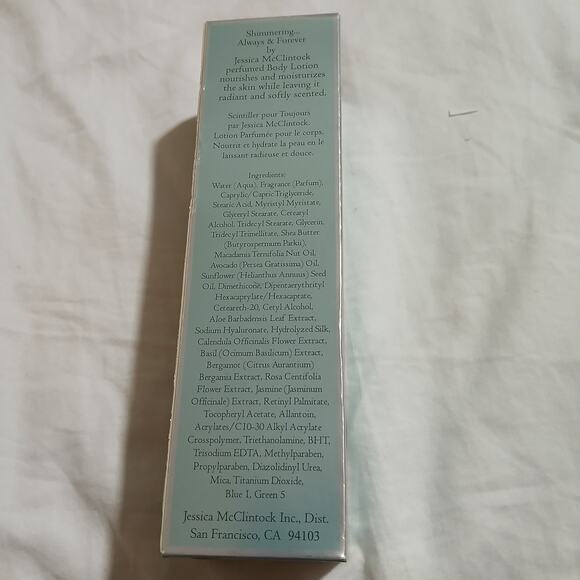 NIB Jessica McClintock-Always And Forever shimmer body lotion 8.5 0z - Picture 5 of 8